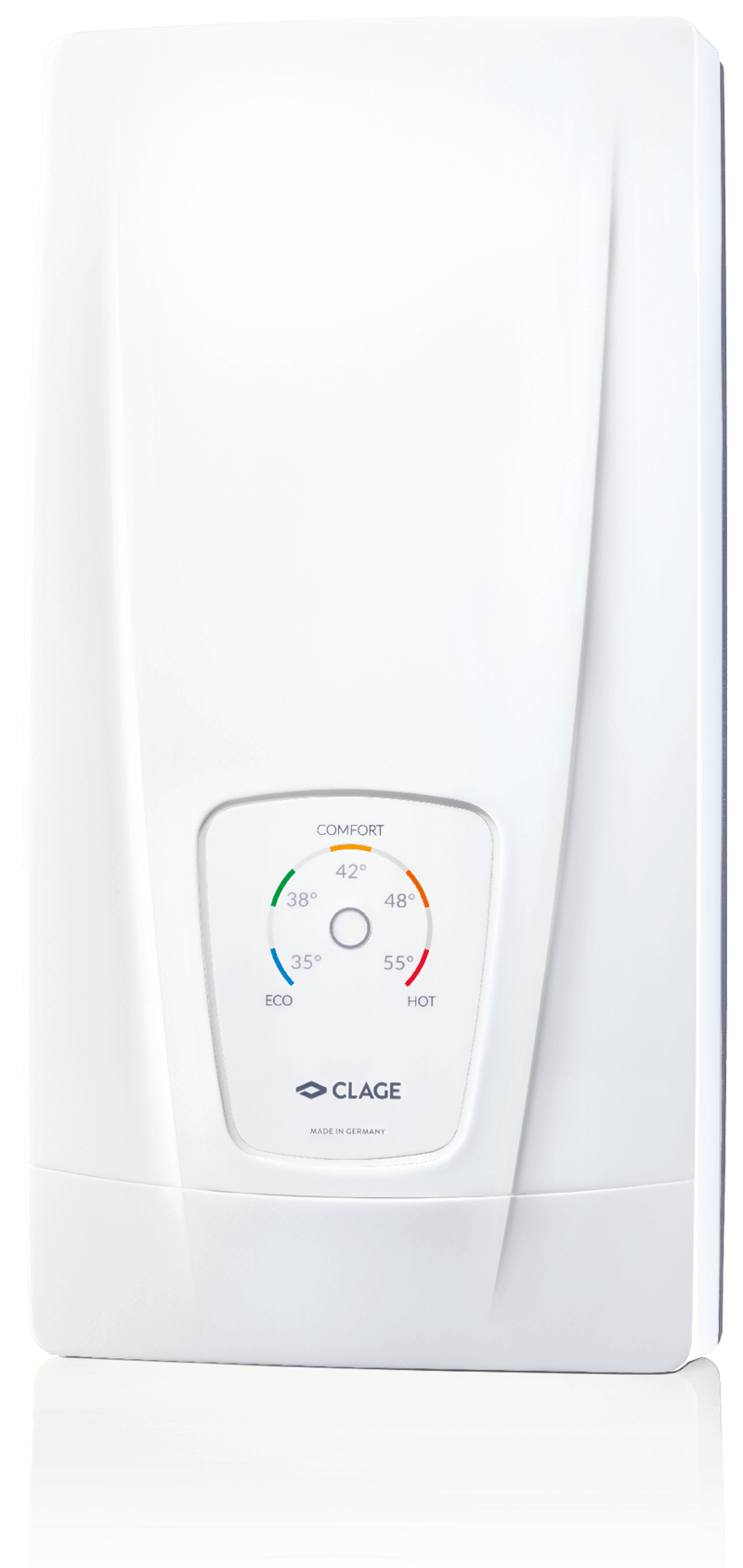 Clage elektronischer Komfort Durchlauferhitzer DCX Next-Serie 18-27 kW 380-415 V