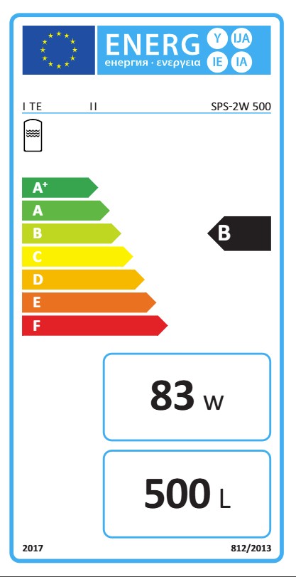 Evenes Schicht-Pufferspeicher EV-SPS-600 2 Wärmetauscher 597 L Isolierung weiß