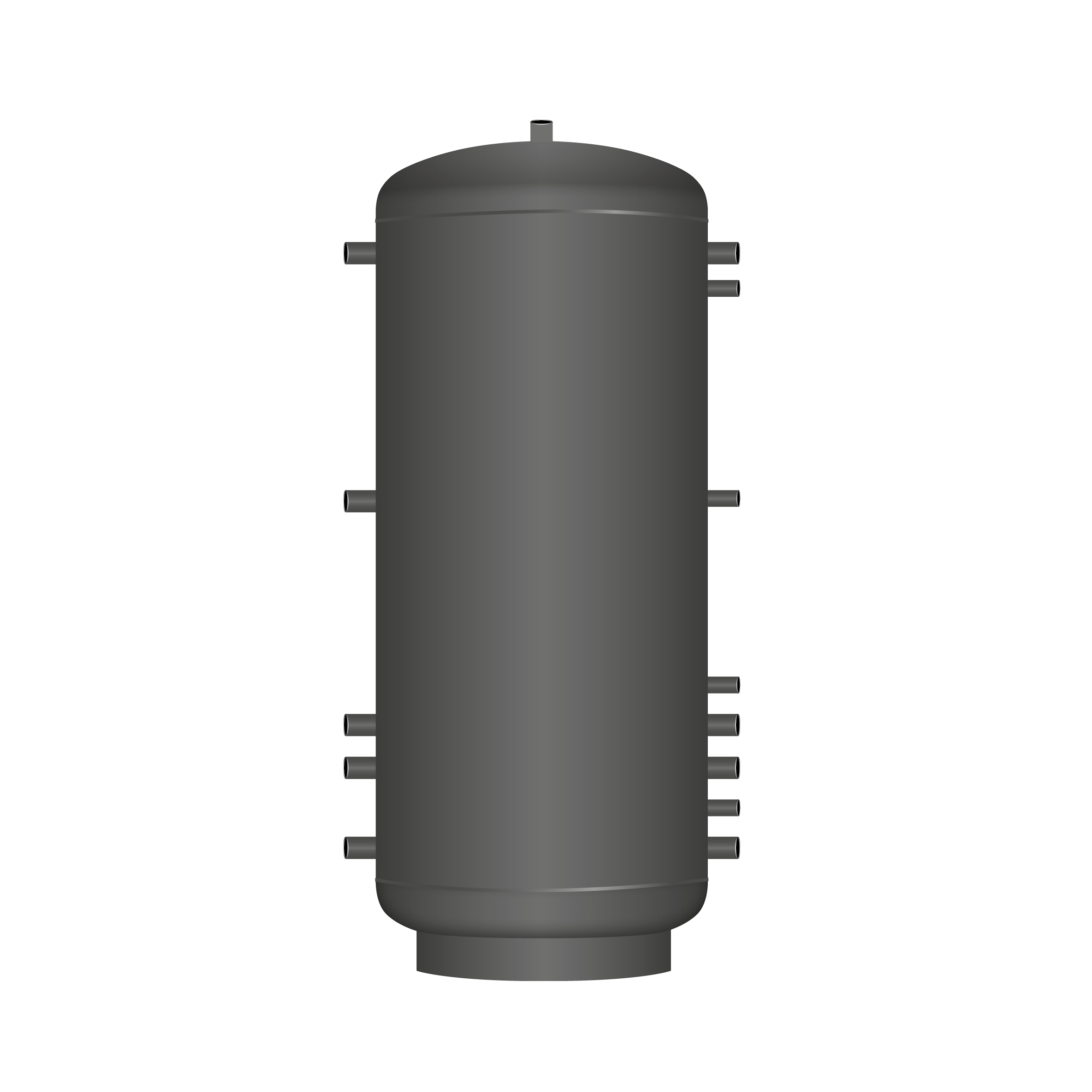 400 Liter TWL WP-400-A Wärmepumpen Schichtspeicher Schichtleitkrempe® Puffer