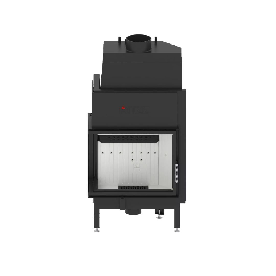 Kaminofen Hitze ALBERO Aquasystem ALAQS 68×53.L 19 kW Kaminofeneinsatz Links Kamin
