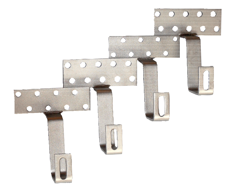Dachhaken einzeln 4 Stück für EtaSun Pro® Vakuumröhrenkollektor Solaranlage