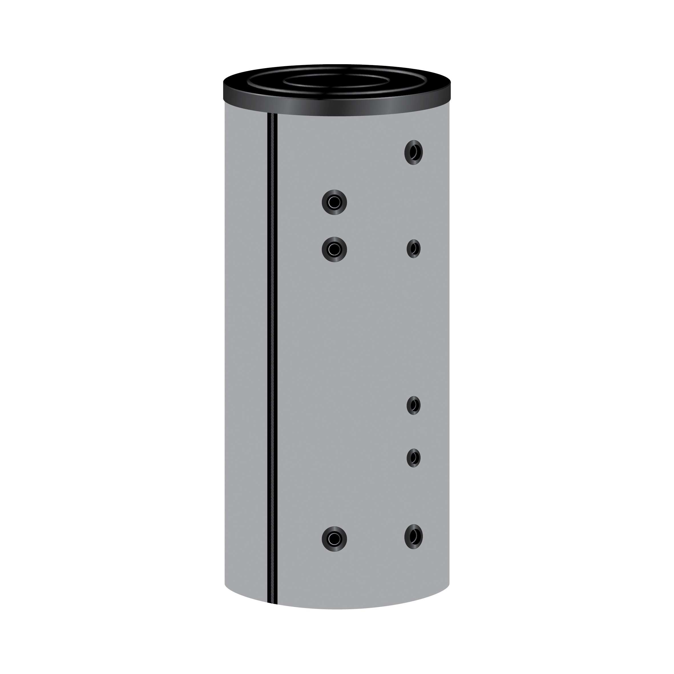150 Liter Hochleistungsstandspeicher SWP-150 Wärmepumpenspeicher Isoliert 50 mm