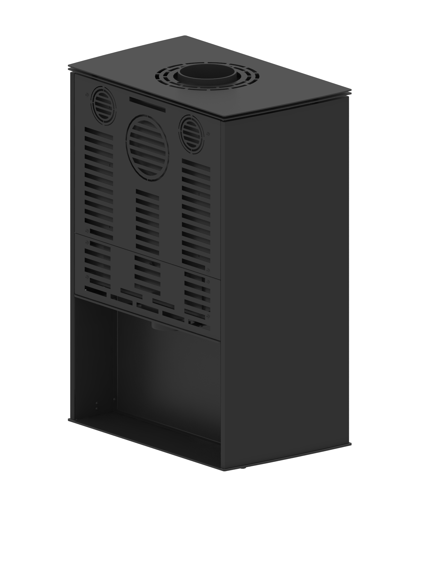 Kaminofen Hitze LUPO M 8,7 kW Freistehender Kamin Ofen Holzofen Kamin Freistehend