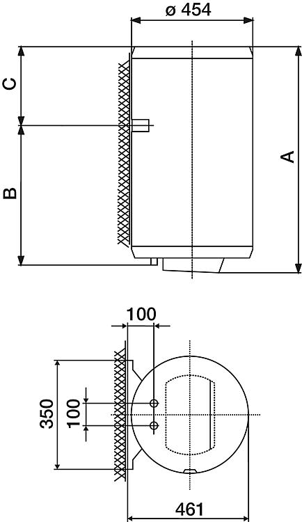 Elektrospeicher Warmwasserspeicher Boiler 30L 50L 80L 100L 120L 150L Elektroboiler