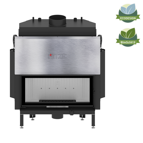 Kaminofen Hitze ALBERO Aquasystem ALAQS 90×41.GD 21 kW Kaminofeneinsatz Kamin Aqua