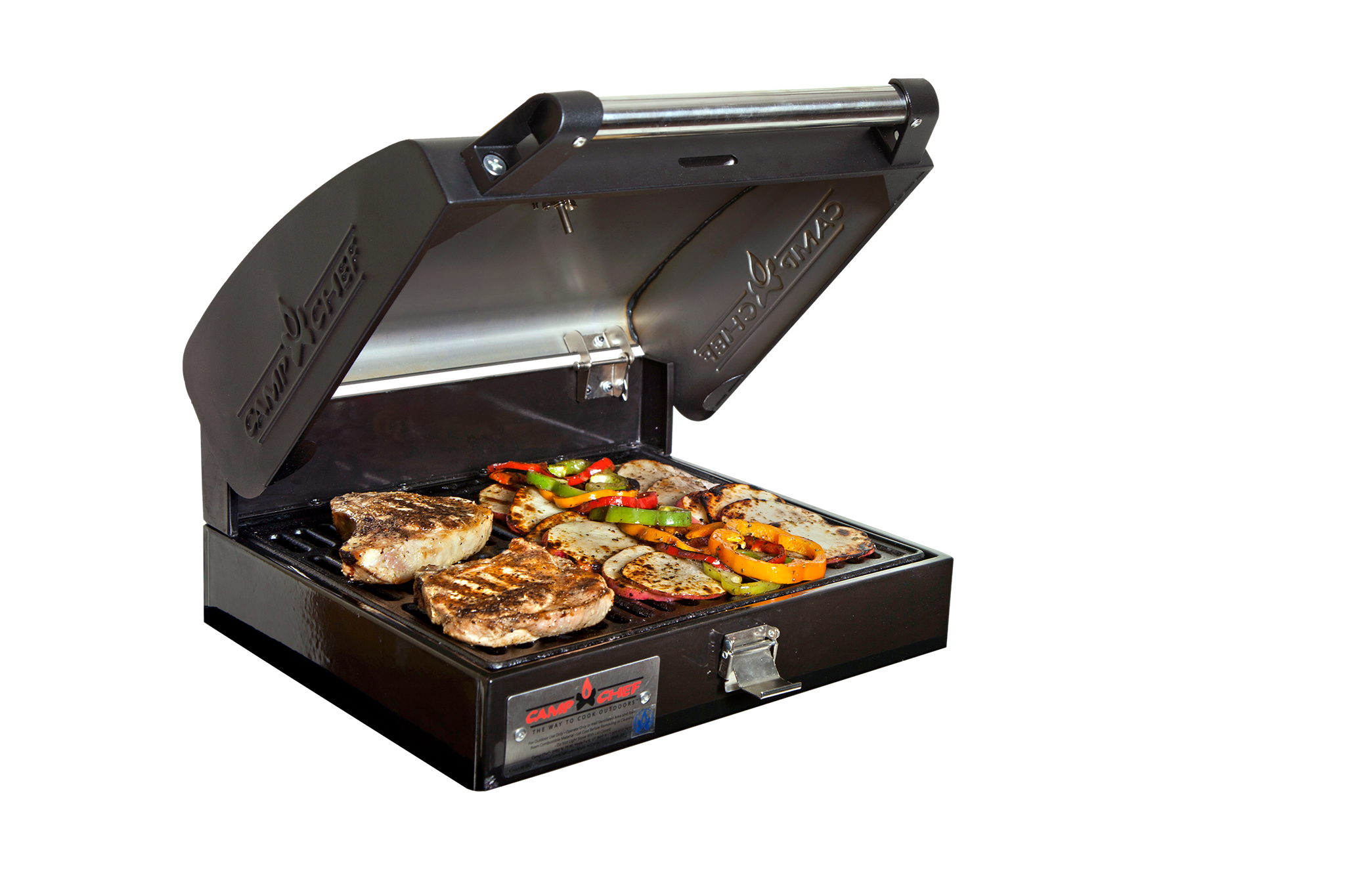 Camp Chef Deluxe BBQ Grill Box Gasgrill Gas Kocher Camping für Kochstellen