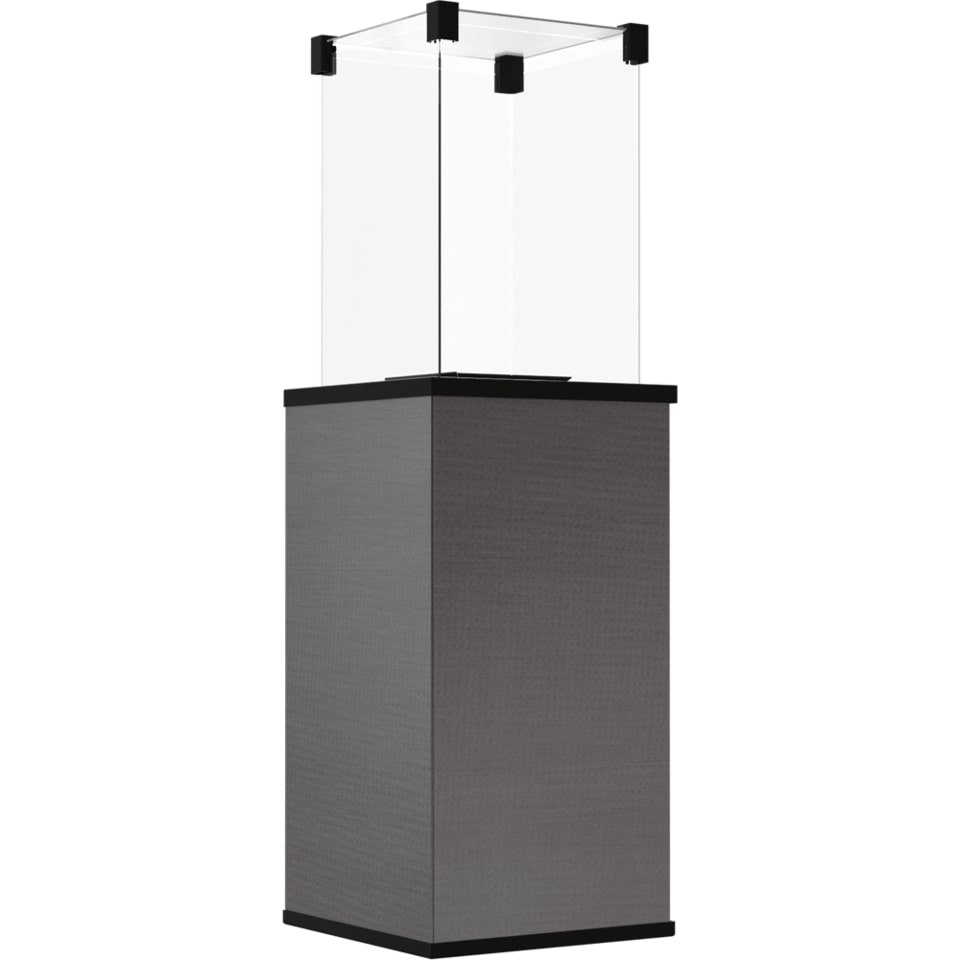 KRATKI Gaskamin PATIO Mini Quarzstein Filo Ghisa Gasheizgerät 4-8,2 kW
