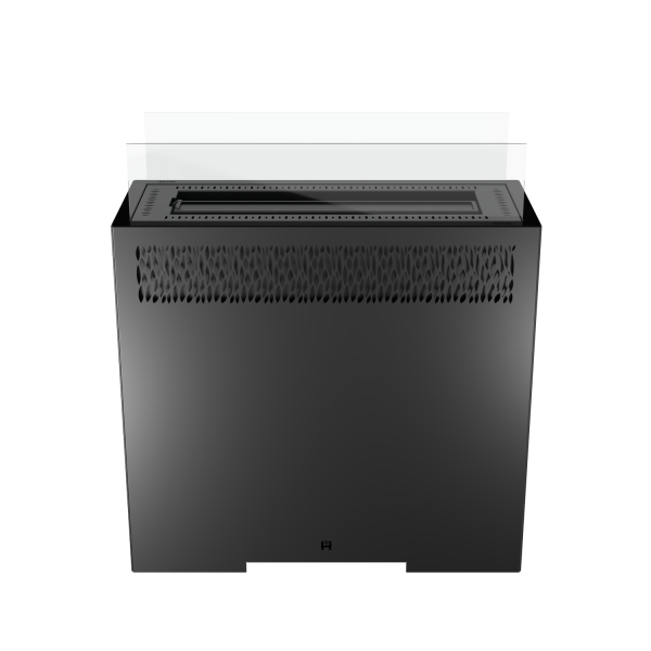 Hitze Gas-Terrassenheizung FUENTE L 12,3 kW schwarz Gasheizung Gas-Gartenheizer