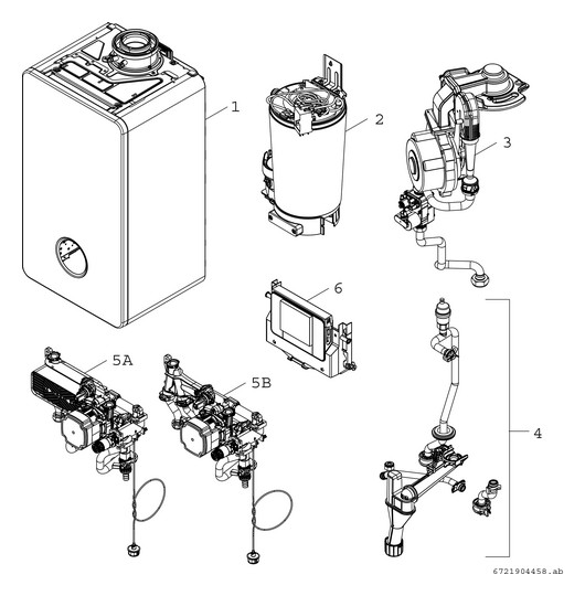 Bosch Gas Brennwertheizung Condens GC 5300i W 24 P 23 inkl. Ausdehnungsgefäß