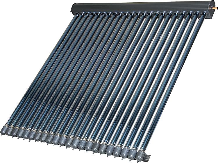 Röhrenkollektor Solarpaket Vakuumröhrenkollektor HP30-2 9,78 m² Flachdach Solar