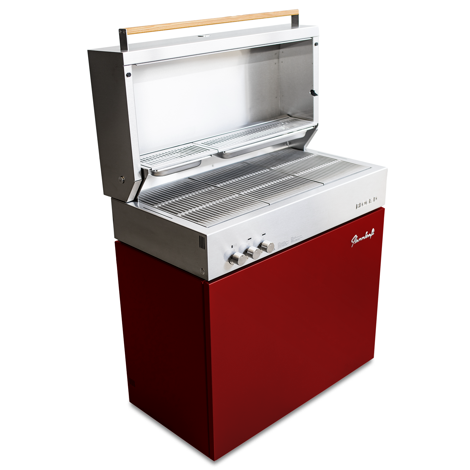 Flammkraft Block D Gasgrill Gen. 5 Rubin 16 kW 75 bis 900°C BBQ Grill Gas