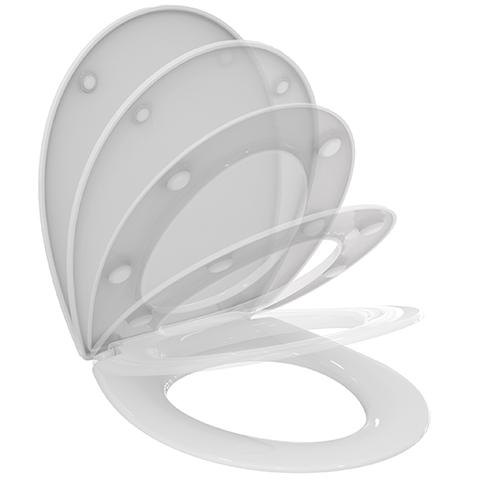 Geberit Duofix Vorwandelement Wand Tiefspül WC Delta25 + WC-Sitz WC Komplett Set