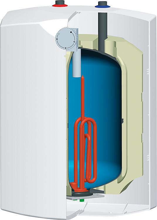 EVENES Warmwasserspeicher Boiler Druckfest 5 Liter Übertisch/Unterisch 230V 2 kW