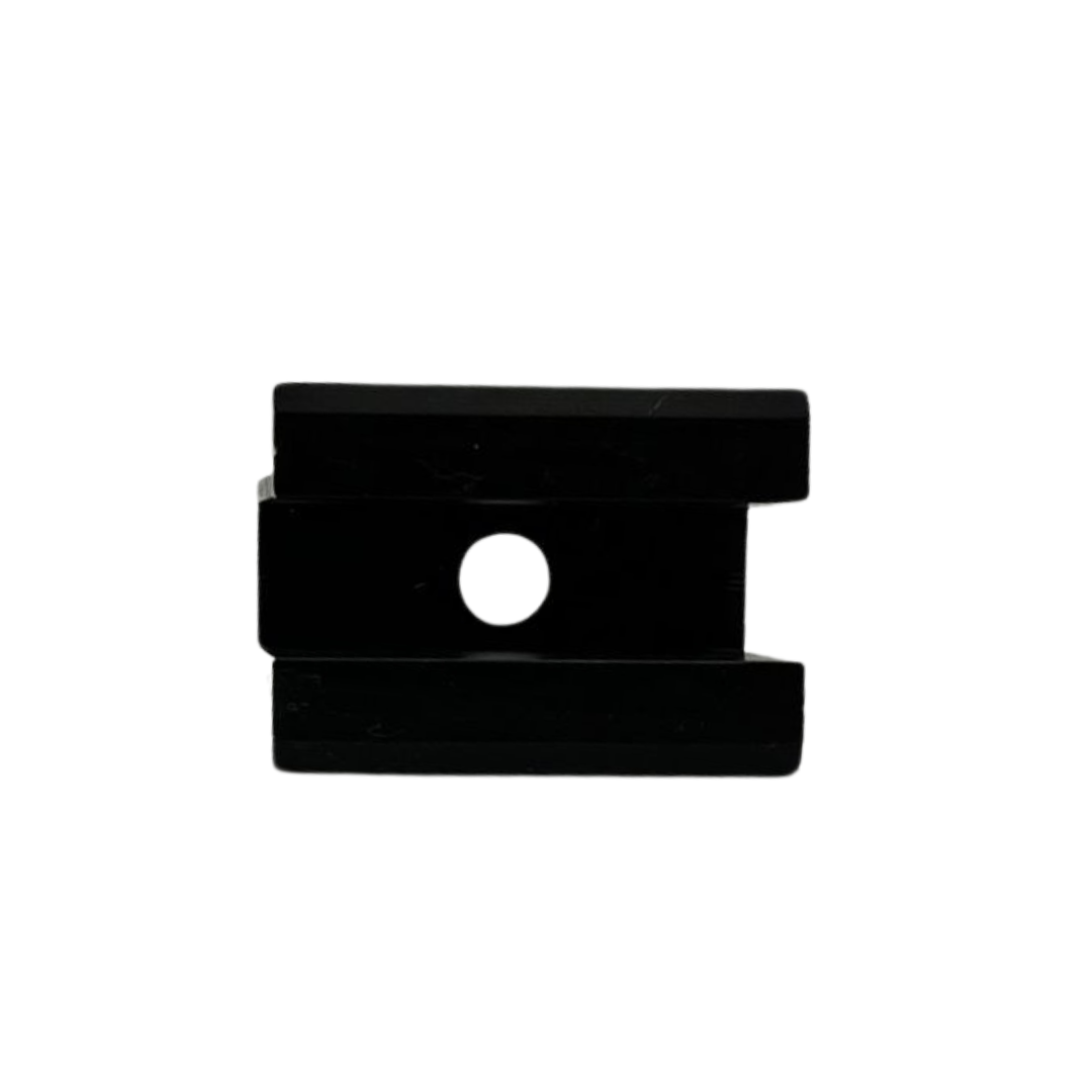 FeuerAnker Mittelklemme Aluminium 50 mm Länge schwarz PV Halterung Solar