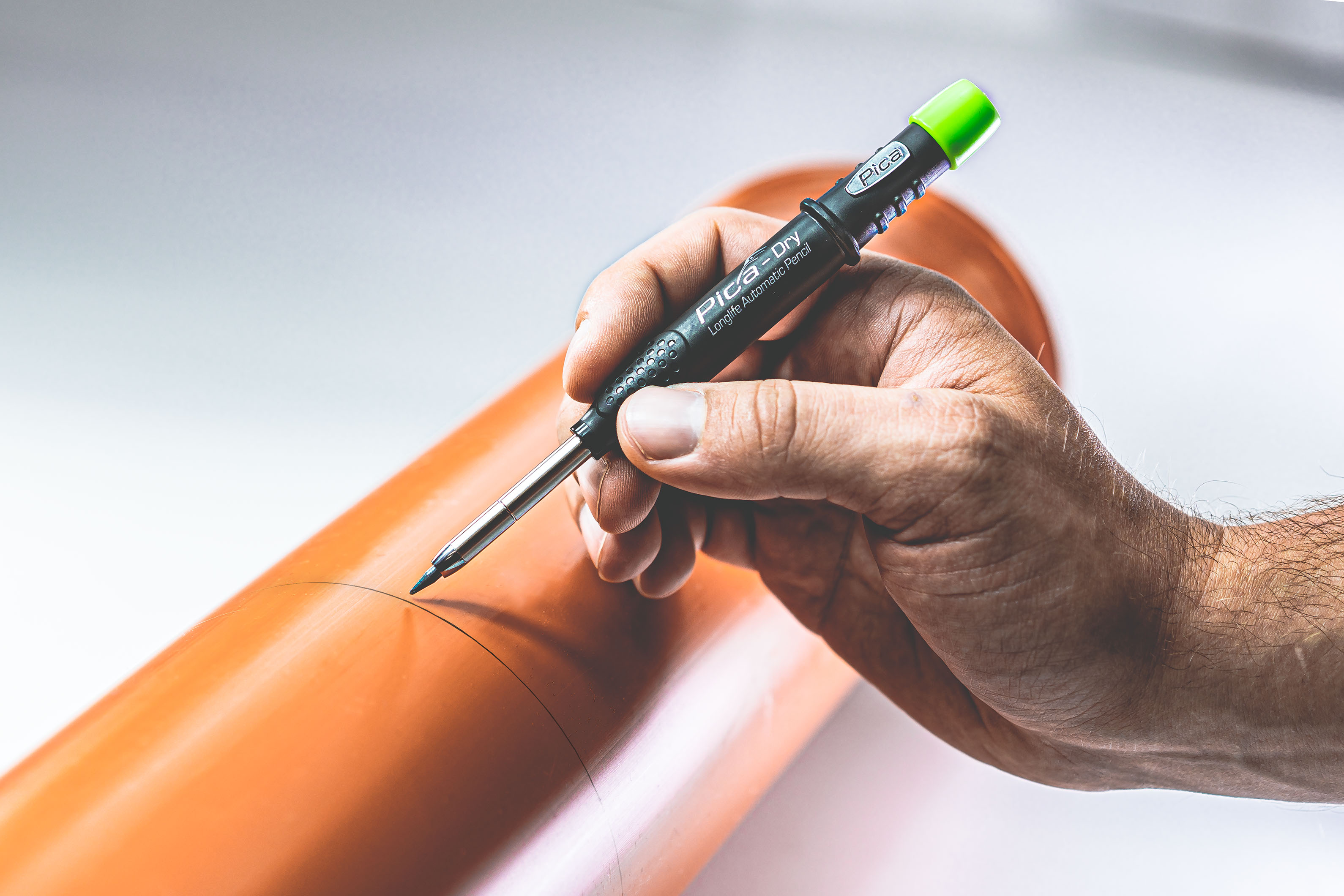 Baumarker Pica Dry 3030 Graphitmine Holz Metall Kunststoff Glas und Keramik