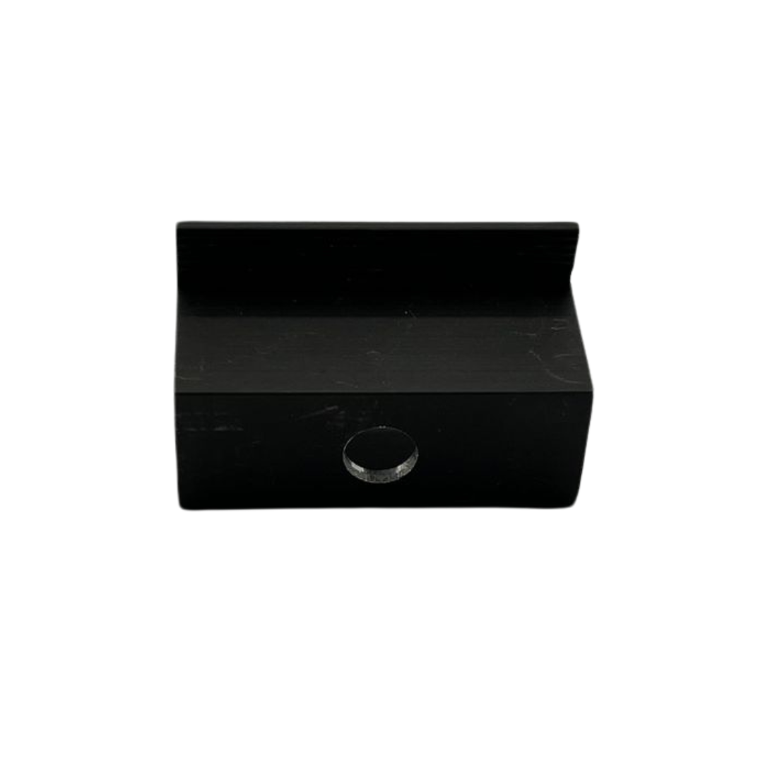 FeuerAnker Endklemme für PV Module 30 mm schwarz PV Halterung Solar Aluminium