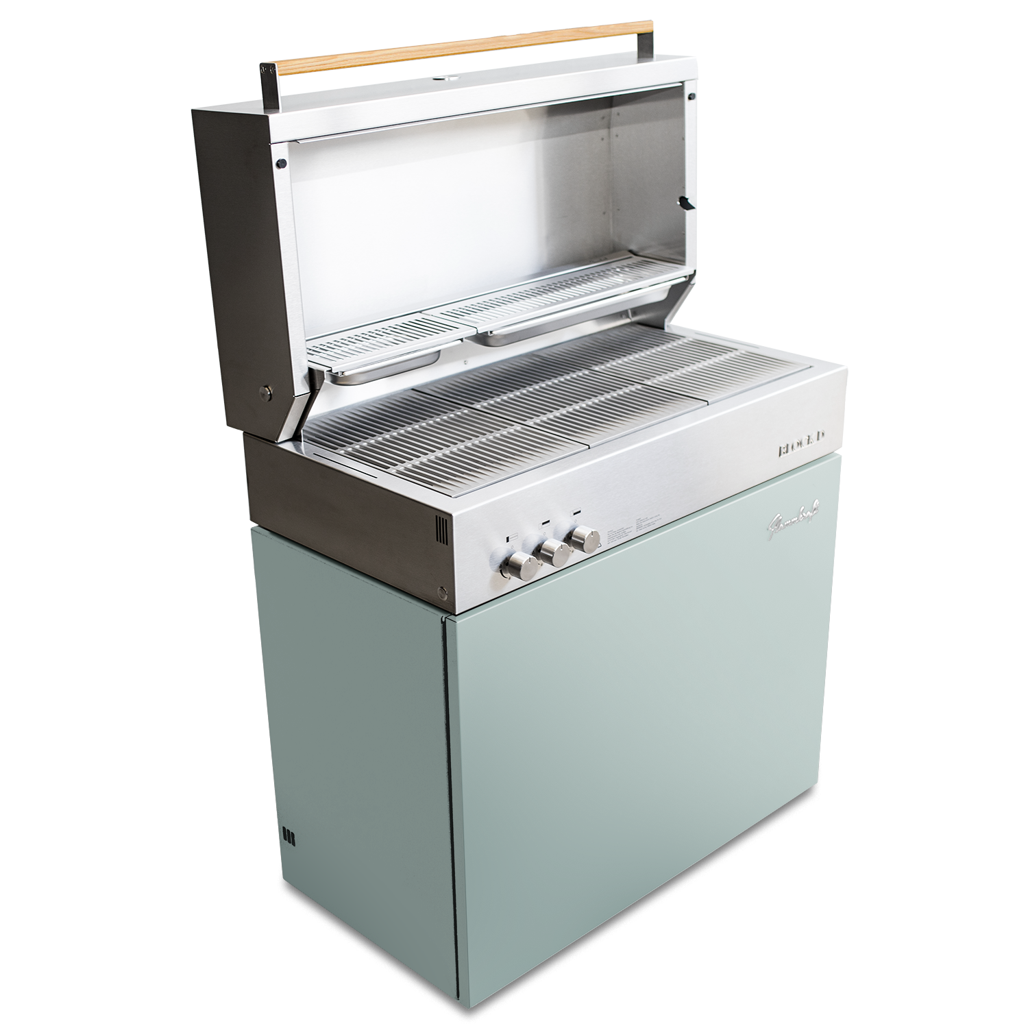 Flammkraft Block D Gasgrill Gen. 5 Pool 16 kW 75 bis 900°C BBQ Grill Gas