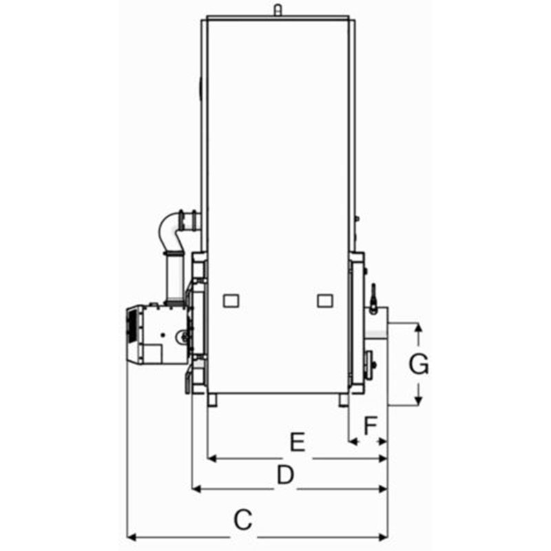 20 kW Pelletkessel Pelletheizung Heizung Zentralheizung SSP Pellets Holzheizung