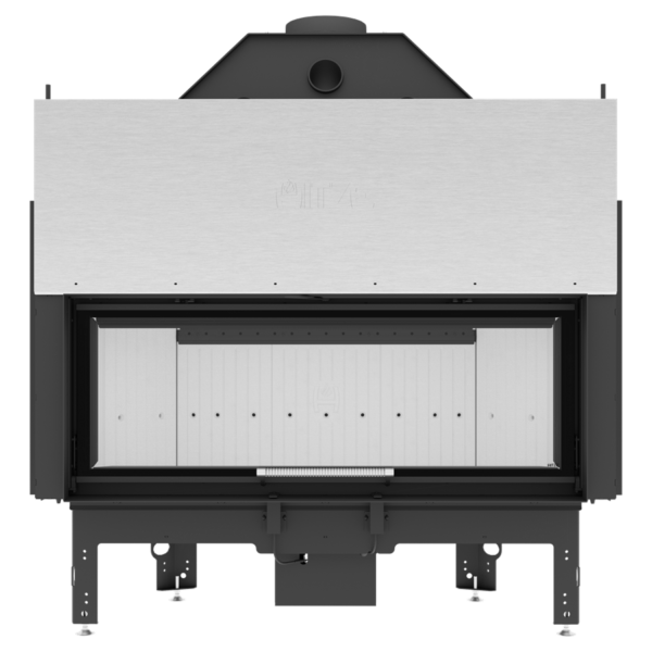 Kaminofen Hitze ALBERO AL120x43G.HD 25 kW Kaminofeneinsatz Ofen Holzofen Kamin