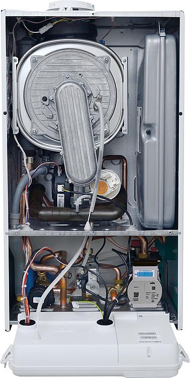 Gas Brennwert Therme ITACA KRB 12-24 kW Speicher Regelung Gastherme Heizung