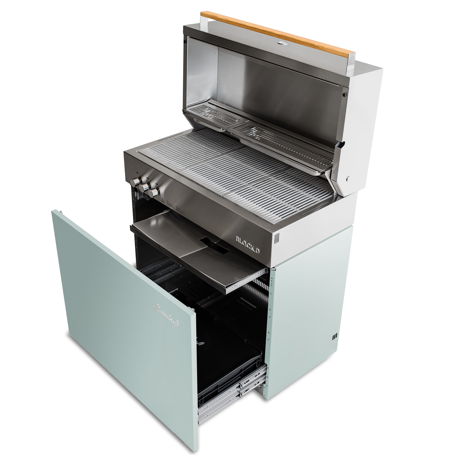 Flammkraft Block D Gasgrill Gen. 5 Pool 16 kW 75 bis 900°C BBQ Grill Gas
