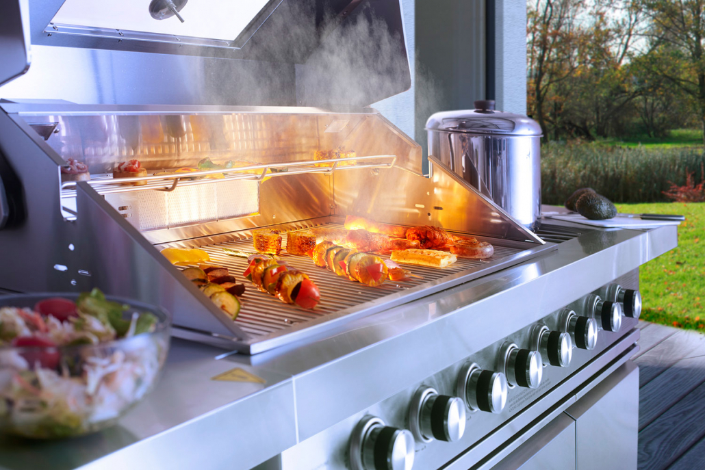 Buschbeck Bristol 6-Brenner-Gasgrill Outdoorküche  Edelstahl Grill Gartenküche