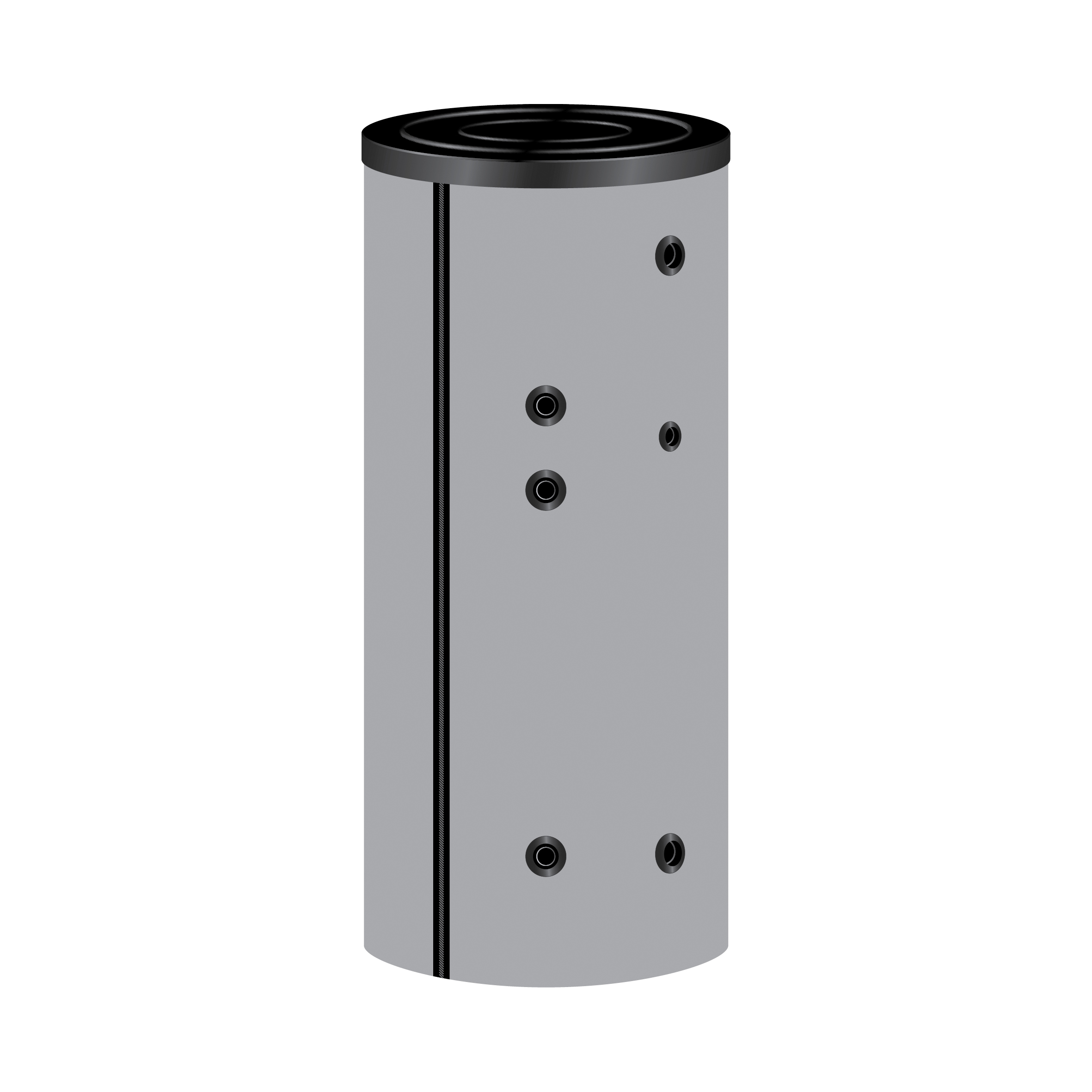 150 Liter Brauchwasserspeicher Standspeicher S-150 1 Wärmetauscher 50 mm Isolierung