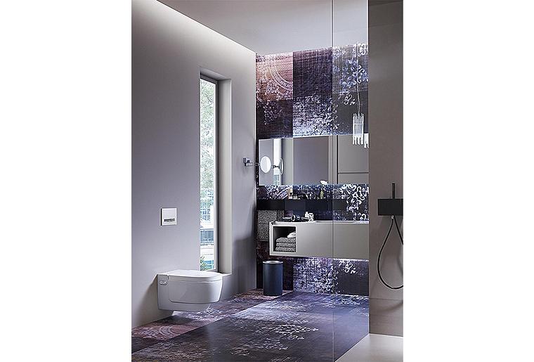 Geberit Dusch-WC AquaClean Mera Classic weiß-alpin Toilette WC Duschfunktion
