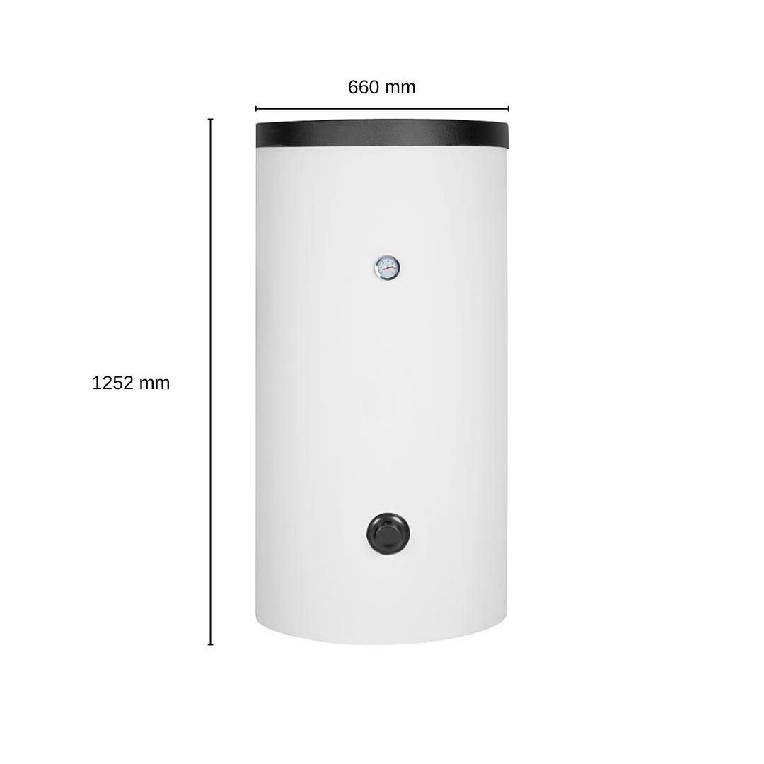 Evenes Warmwasser-Standspeicher EV-TEDS-1 W 200 1 Wärmetauscher 199 L Trinkwasser