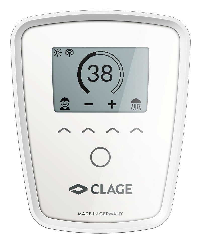 Clage elektronischer Komfort Durchlauferhitzer DEX Next-Serie 18-27 kW 380-415 V