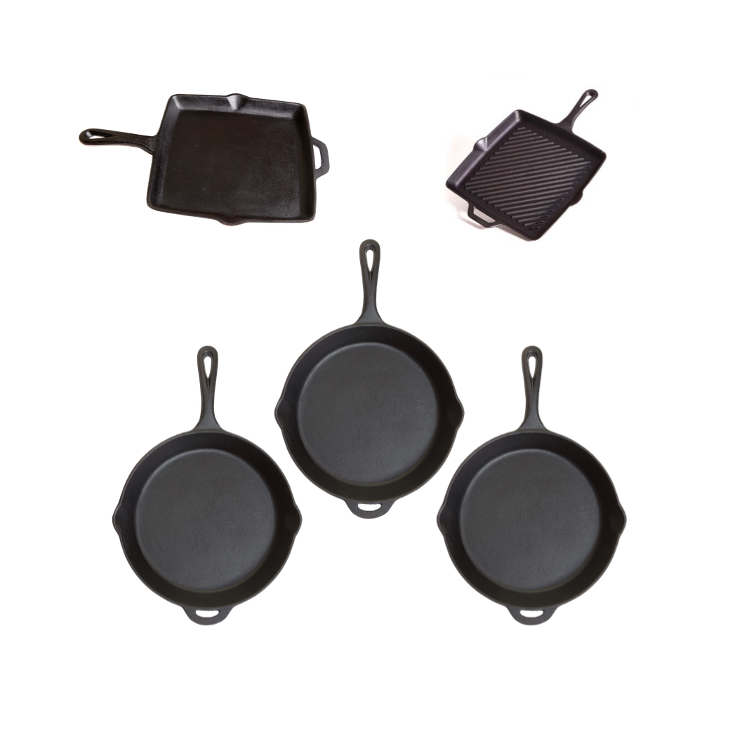 Camp Chef Gusseisen Pfanne Rund oder Quadratisch BBQ Grill Outdoor