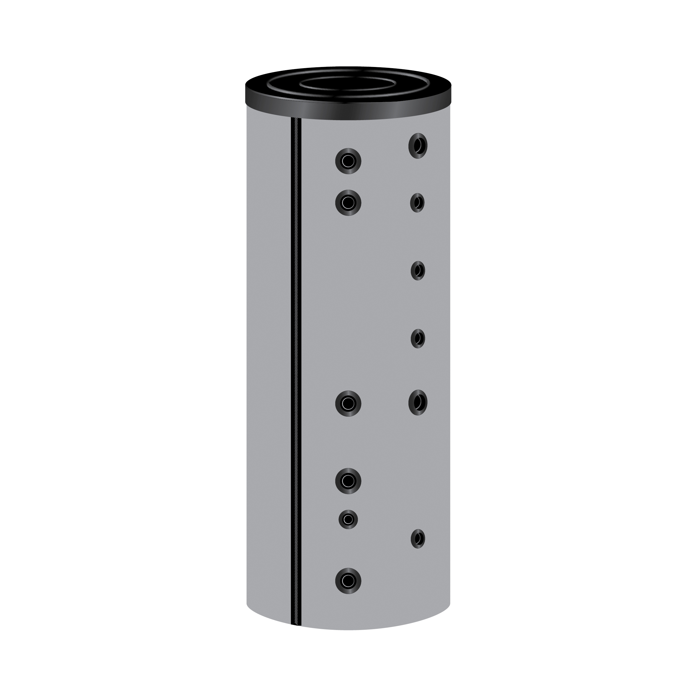 400/120 Liter TWL Effizienz-Kombispeicher EKS2 400-120 Wärmepumpen-Doppelspeicher