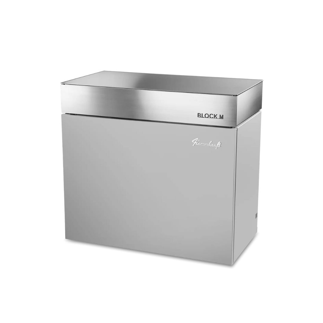 Flammkraft Outdoor-Küchenmodul BLOCK M Gen.5 Lichtgrau Grillmodul Kochmodul