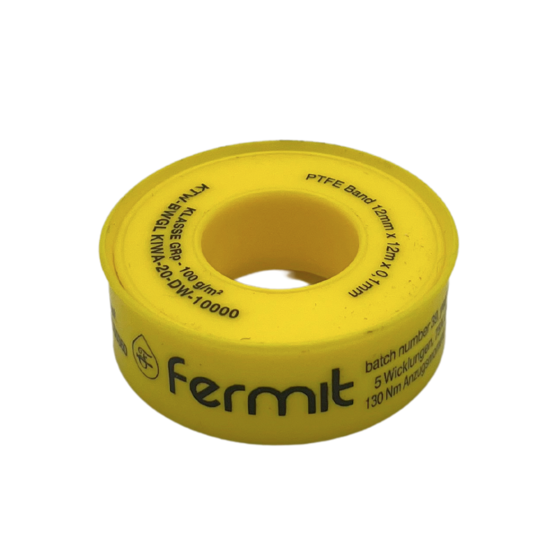 Hochtemperaturbeständiges Solar Gewindedichtband (Grobgewinde) - 12m 5 Stück