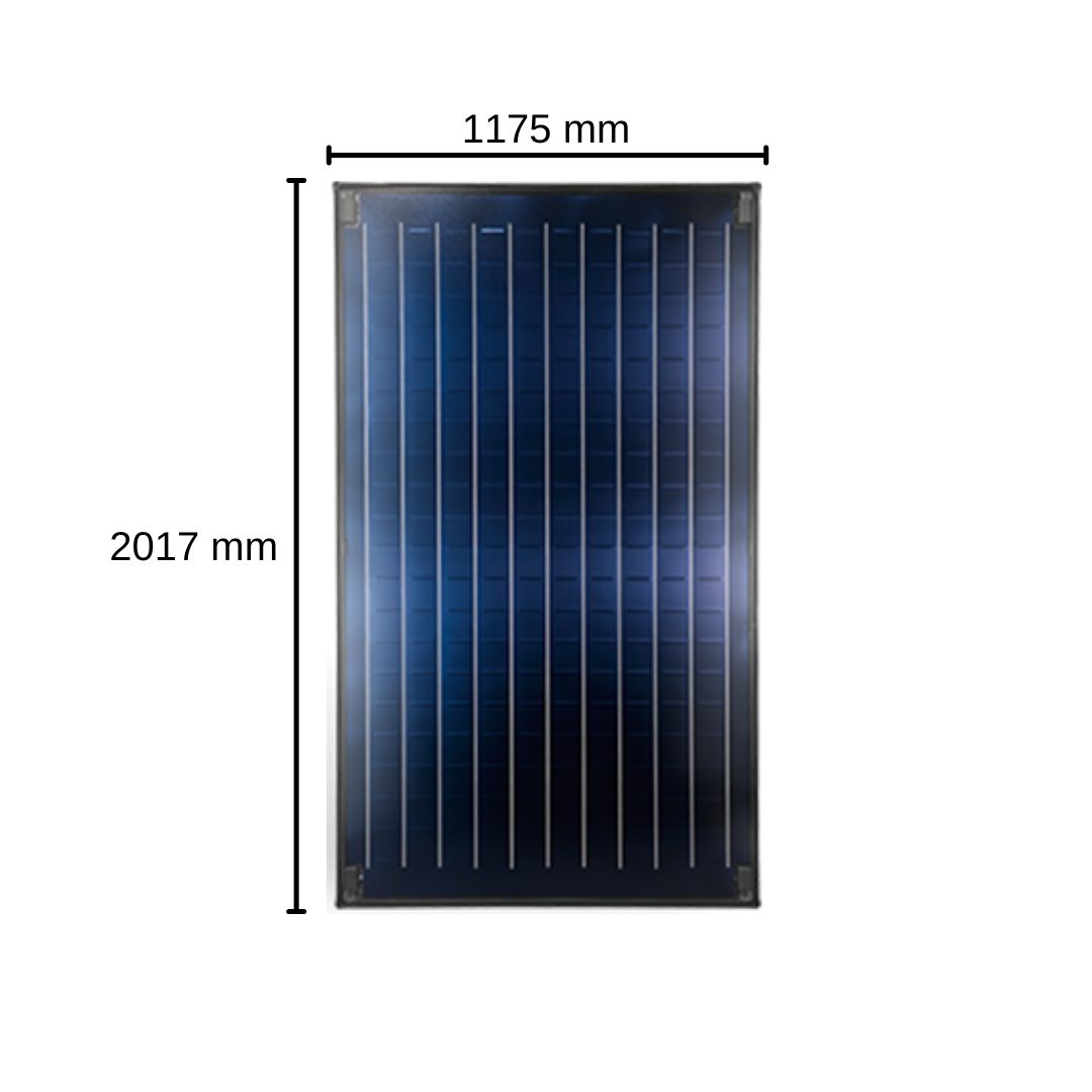 Bosch Sonnenkollektor SO5000TFV-FKC-2S Vollflächenkollektor Solaranlage Solar