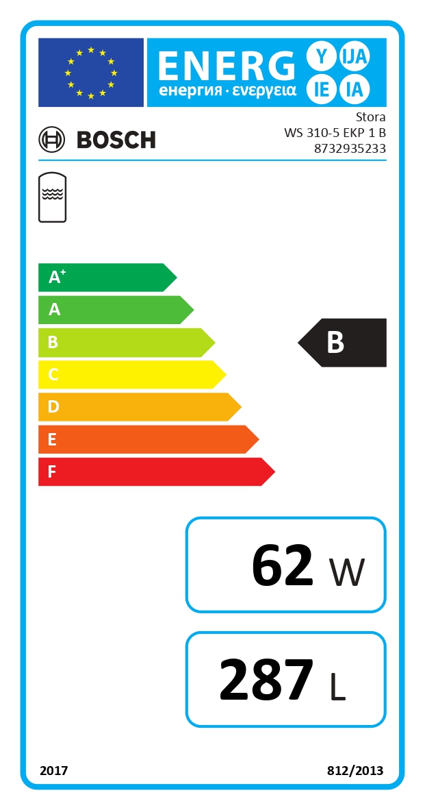 Bosch Junkers Solar-Warmwasserspeicher Stora WS 310-5 EKP 1 B 290 Liter Speicher
