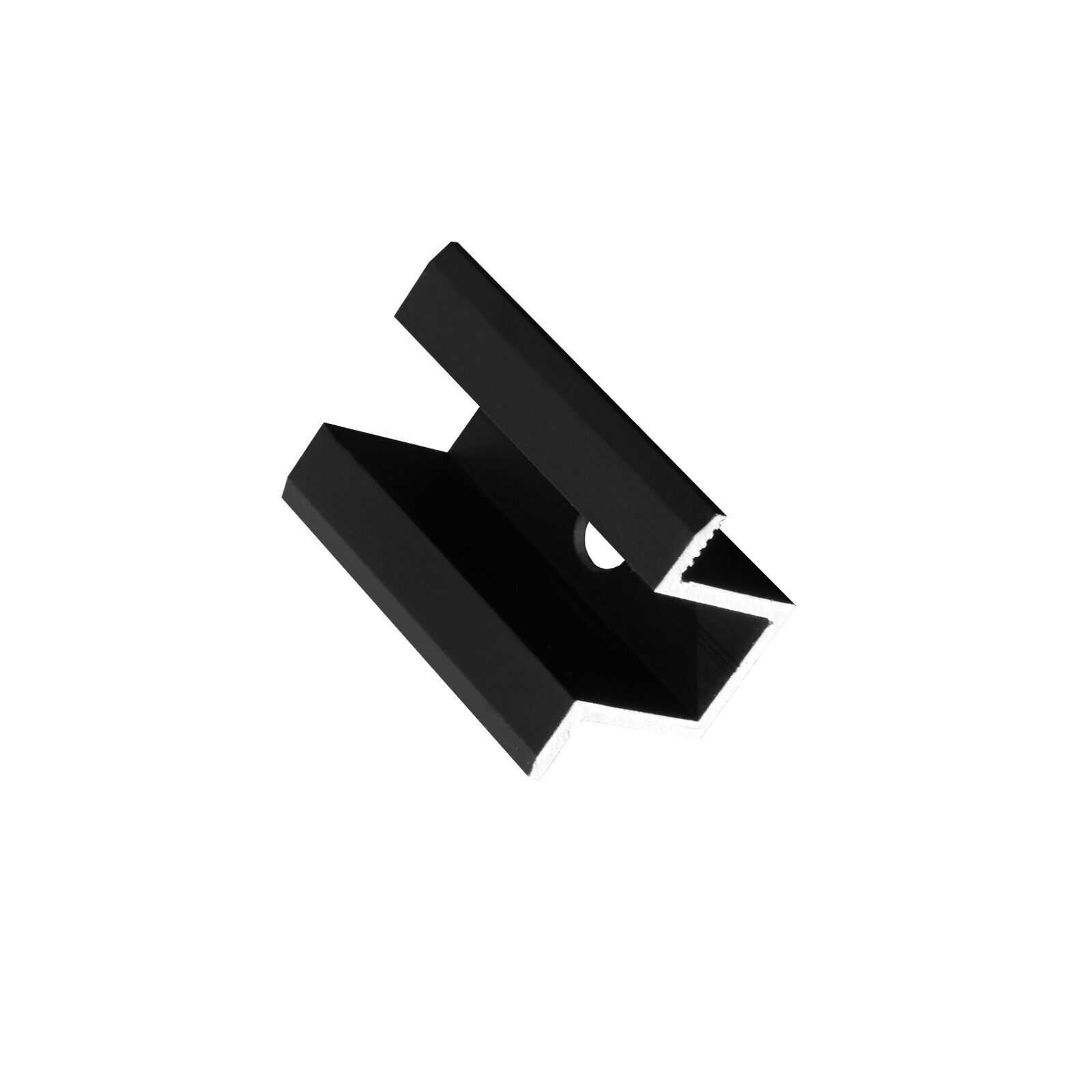 FeuerAnker Mittelklemme Aluminium 50 mm Länge schwarz PV Halterung Solar