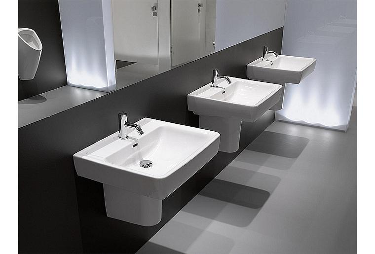 Laufen Waschtisch PRO A weiß mit Überlauf unterbaufähig 650x170x480mm Sanitär Bad