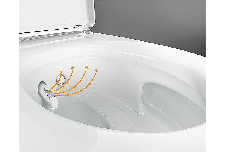 Geberit Dusch-WC AquaClean Mera Comfort weiß-alpin Toilette WC Duschfunktion