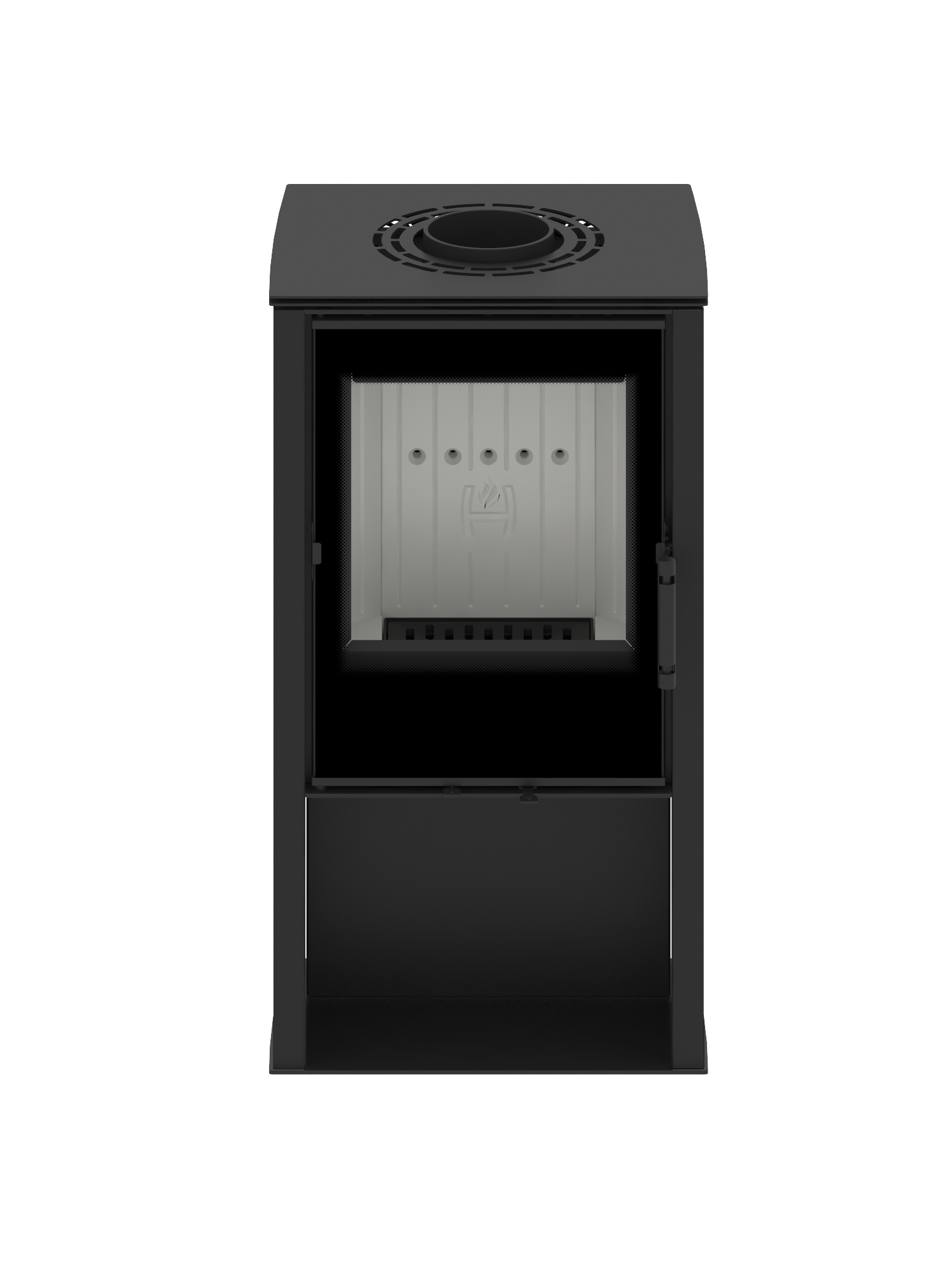 Kaminofen Hitze LUPO S 6,5 kW Freistehender Kamin Ofen Holzofen Kamin Freistehend