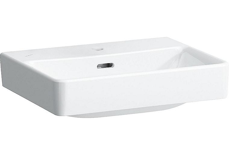 Laufen Handwaschbecken Pro S 450x340mm weißmit Überlauf 1 Hahnloch mittig Sanitär
