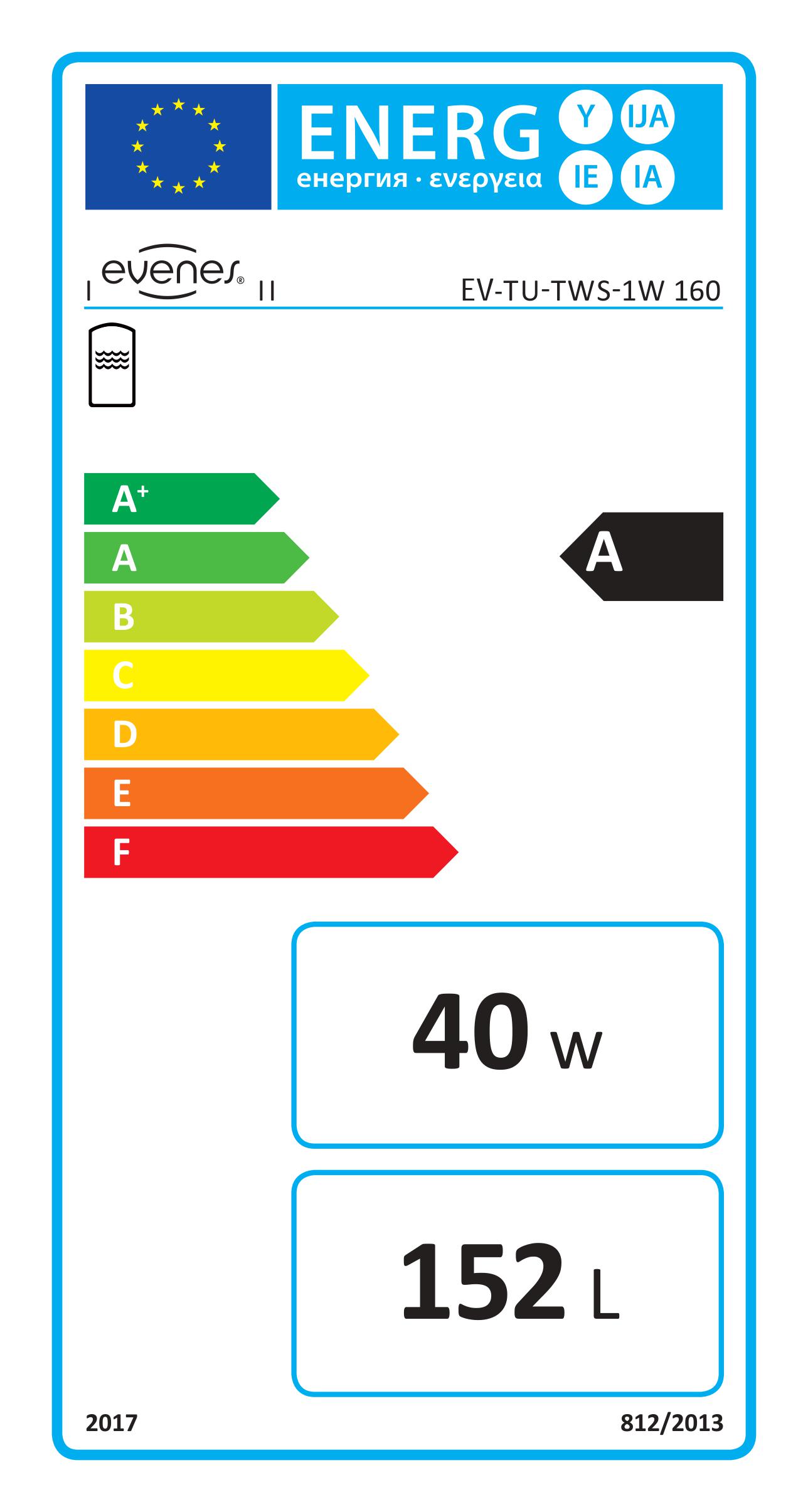 Unterstellspeicher Warmwasser 160 Liter Brauchwasserspeicher Gas- oder Ölthermen