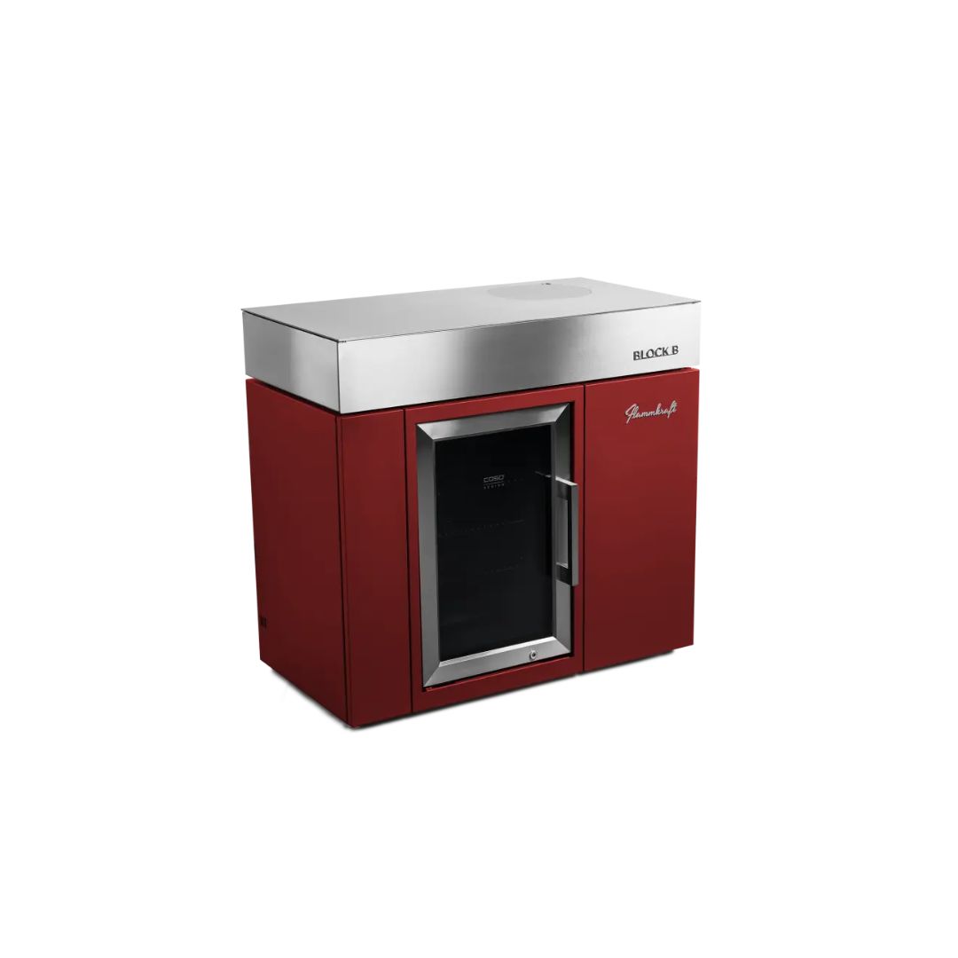 Flammkraft BLOCK B Rubin Kühl- und Barmodul 63 Liter Outdoor-Kühlschrank Modul