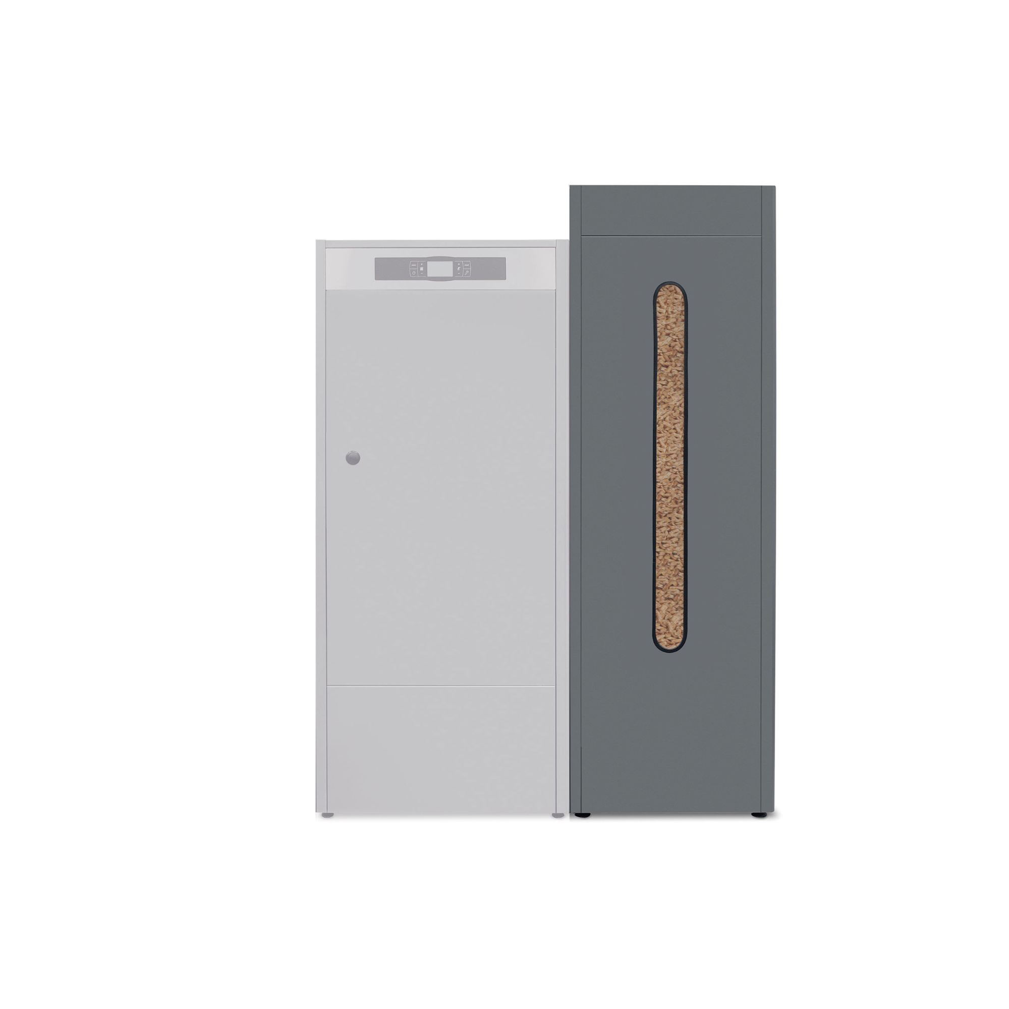 Solarbayer Pellet-Vorratsbehälter 370 L für PLT Pelletkessel-Serie Holzheizungen