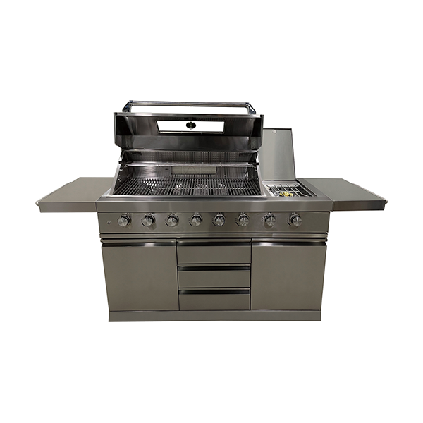 Buschbeck Bristol 6-Brenner-Gasgrill Outdoorküche  Edelstahl Grill Gartenküche