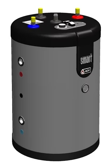 ACV Hochleistungsspeicher Smart 100-240 L Edelstahl dunkelgrau Wasserspeicher