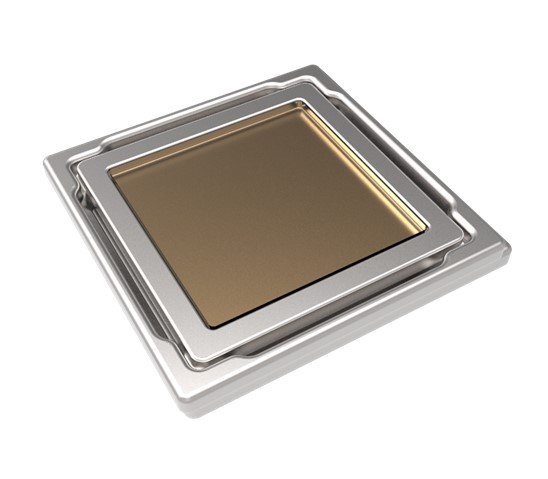Duschrinne Edelstahl Bodenablauf Ablaufrinne Duschablau Bad 110x110mm Beige