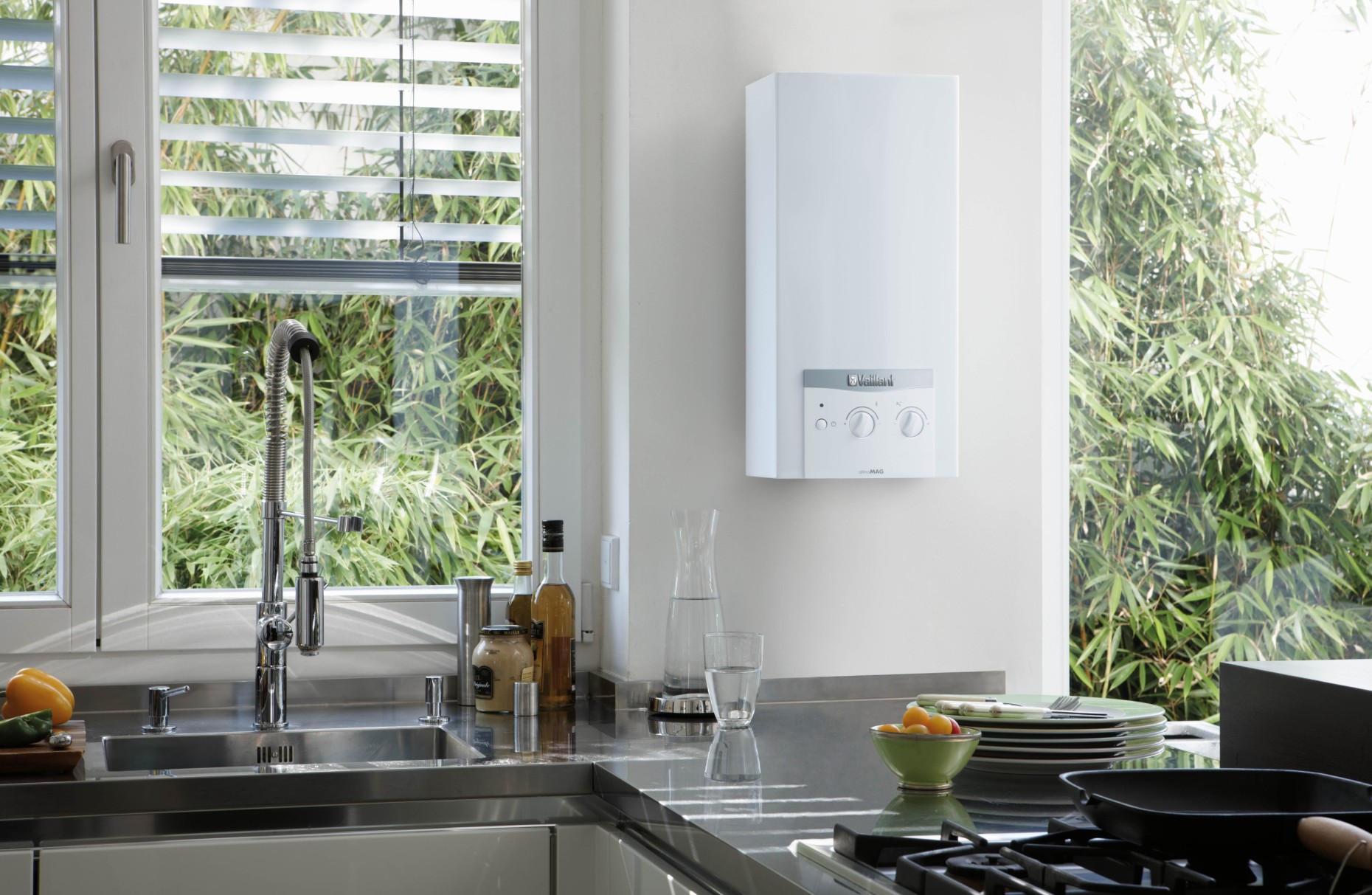 Vaillant Warmwasser-Geyser atmoMAG-Serie Durchlauferhitzer Warmwasserkomfort