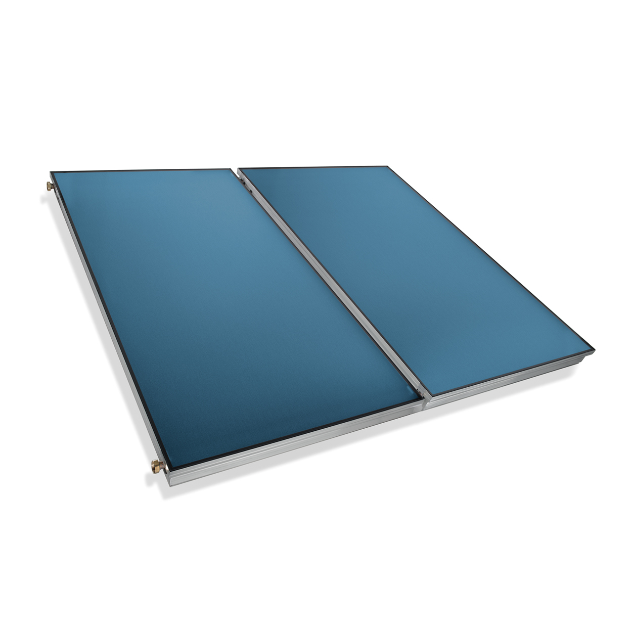 Solaranlage Flachkollektor Paket Solar FK200 Solarthermie Solarpaket Warmwasser