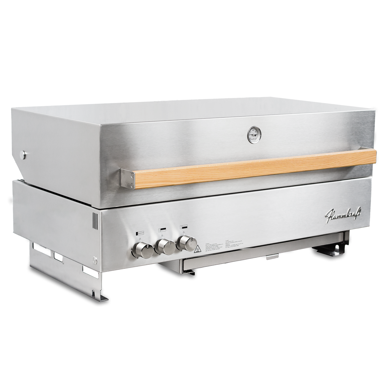 Flammkraft Block D Gasgrill BBQ Einbau 16 kW 75 bis 900°C Hochleistungsgrill